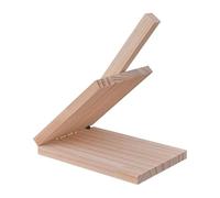 Ailan Strumento per pressare la pelle dei ravioli in legno, progettato brillantemente per uniformare le tortillas, eccellente per la cottura. Lo strumento per pressare le tortillas è facile da usare,