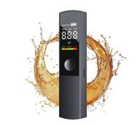 Ailan Tester dell'alcol, Tester dell'alcol Portatile Certificato con USB Ricaricabile, etilometro con Display LCD Strumento di Test per Guida in Stato di ebbrezza