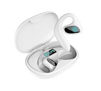 Ailan Traduzione in tempo reale con intelligenza artificiale, 156 lingue, cuffie anti-caduta, suono chiaro, ideali per l'ufficio e l'uso accademico, bianco