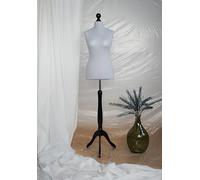 AILANT Manichino donna sartoriale black wood stand (grey, 42/44 M)