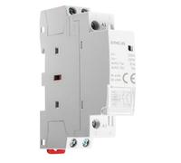Ailao Contattore 220V Automatica Teleruttore 220V per la casa da su guida DIN 25A 2NC-AC 220V silenziosa extra lunga durata utilizzabile per telecomando illuminazione riscaldamento ventilazione.
