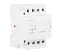 Ailao Contattore 220V Domestica Teleruttore 220V AC 3 fasi 4 Conduttori Domestici AC protezione DC protezione basso consumo rumoroso lunga durata (40A 2NO+2NC-AC 230V).