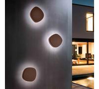 Ailati Lights by Zafferano Ciottolo lampada da parete, LED, LD0480R3, Ciottolo [Lampade per Esterni > Lampade a Parete]