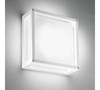Ailati Lights by Zafferano Home lampada a parete, E27, quadrata, LL0251B3, Home [Lampade per Esterni > Lampade a Soffitto]