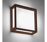 Ailati Lights by Zafferano Home lampada a parete, E27, quadrata, LL0251R3, Home [Lampade per Esterni > Lampade a Soffitto]