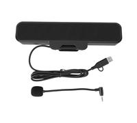 Ailgely Altoparlante USB per PC con Microfono Staccabile per la Riduzione del Rumore, Perfetto L'ufficio Domestico e L'ambiente di Gioco 1 Paio