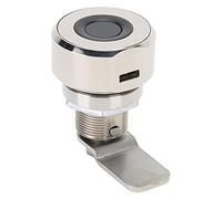 Ailgely Blocco dei Cassetti di Impronte Digitali Intelligenti, Sblocco Rapido, Alta Sicurezza, Batteria Al Litio Ricaricabile da 3,7 V, Ricarica USB, per Porte del Gabinetto, Cassetti,