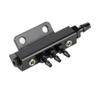 Ailgely Controller Boost, Collettore a Vuoto Lavorato a CNC, Gas Combustibile, Azoto e Compressore per Auto con Valvola di Scarico (BoV) per Sensore Mappa e Indicatori Boost