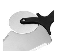 Ailgely Cutter di Pizza, Pala Pizza in Acciaio Inossidabile Professionale con Manico Antiaderente, Foro Sospeso, per Tagliare le Torte, il Pane e i Dessert, un Buon Aiuto in, Adatto