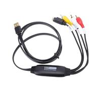 Ailgely Dispositivo di Acquisizione Video Analogico USB 2.0 per Digitalizzare Nastri VHS e VCR, Registrazione e Video di Alta qualità, Perfetto per L'uso Domestico, 1 unità