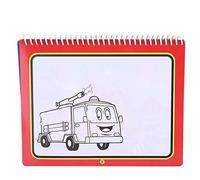 Ailgely Libro da Colorare Portatile con Acqua per Bambini - Giocattolo da Disegno Educativo con Penna Ricaricabile, Ideale per Il Gioco Creativo e L'apprendimento (Traffico)
