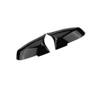 Ailgely (Nero lucido Copri Specchietto Retrovisore, Coppia di Ricambio per 220i 328i 420i F20 F21 F22 F30 F32 F33 F36 X1 E84, Robusto Nell'uso, Facile Installare (Colore)
