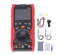 Ailgely Oscilloscopio Portatile 3 in 1 con Multimetro e Generatore di | Dimensioni portatili, schermo LCD a colori, utilizzo multifunzione, rilevamento immediato dei problemi, funzionamento a