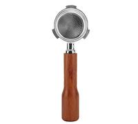 Ailgely Portafogli da caffè Senza Fondo da 51mm con Manico in Legno, Colonna di Flusso di Osservazione per, EC0685 Italiano, EUPA, SEVERIN KA5995 Tedesco, Non Applicabile per Petrus (Stile 1)