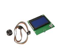 Ailgely Schermo LCD per Stampante 3D, Schermo di Grandi Dimensioni, Funzionamento Semplice, Manopole, Cavi, Materiale LCD e PCB Stabile, Stampanti Serie Ender 3 Compatte e Leggere,