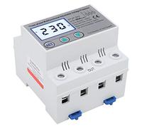 Ailgely STVP-932 la Protezione di Tensione Regolabile 230V 400VAC, Protettore Multifunzione LCD 3-Resetting con Faglia Richiesta, Voltmetro e Amperometro per Apparecchiature Elettriche, (80a)