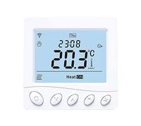 Ailgely Termostato Smart WiFi,Termostato WiFi per Riscaldamento A Pavimento ad Acqua, 3A,Programmabile Settimanale, LCD Screen, da Parete,Controllo Vocale,Compatibile