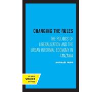 Aili Mari Tripp Changing the Rules (Copertina rigida)