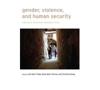 Aili Mari Tripp Gender, Violence, and Human Security (Copertina rigida)