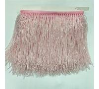 AILIFE 2 metri/lotto Frange Perline Nappe Trim Pizzo 15 cm di larghezza per Accessori FAI DA TE Casa Tessile Danza Nastro