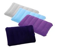 Aililong Confezione da 4 cuscini gonfiabili da campeggio e da viaggio, leggeri, pieghevoli e confortevoli, gonfiabili, cuscini da spiaggia