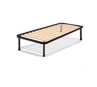 RETE LETTO UNA PIAZZA FERRO E DOGHE FAGGIO 80X190 CM SOLIDA ECONOMICA RESISTENTE