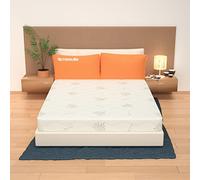 AILIME SRL Materasso Matrimoniale SFODERABILE in Memory Foam 160X200 H 25 CM Ortopedico Materasso Premium