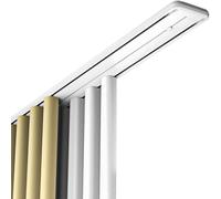 AILIMENG 3,3-26 Piedi Binario Pesante Binari per Tende Congiunte con Montaggio Dall'alto,Montaggio A Soffitto Lega di Alluminio Binario Nano Silence(L 25ft/7.6m)