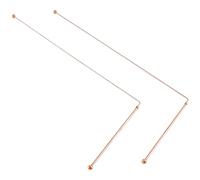 AILIMIAO Copper Dowsing Rods - 99,9% Pure Copper 2 pezzi Divining Rods Energy Water Witching Detector