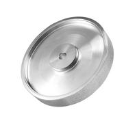 AILIMIAO Mola CBN, 15,2 cm di diametro x 2,5 cm di larghezza, con albero da 1/2", mola diamantata per affilare HSS, grana 240