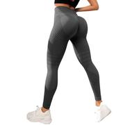 AILISK Leggins 3D Anticellulite Fittabella - Ridefinisci La Tua Silhouette Senza Sforzo (Grigio Scuro,M)