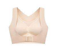 AILISK Reggiseno Push Up Correttore Posturale Senza Cuciture Ortorex Nero