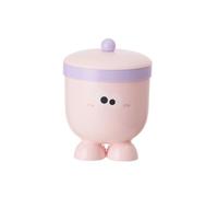 AILIUXIAOYAN Cestino piccolo, Desktop trash cans, storage bins household student dormitory debris bucket Cestino da tavolo(Pink)