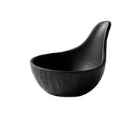 AILIUXIAOYAN Piatto Di Salsa I piatti for salsa da immersione vengono utilizzati for contenere salsa di soia, ketchup, salsa barbecue o altri condimenti(Black)