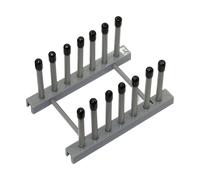 AILIUXIAOYAN Rack per dischi Rastrelliera for dischi in vinile, espositore for 6 album e supporto for album da 12" o 7" e 10"