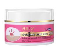 AILKE Crema viso organica per l'acne, pulizia della pelle, schiarente, rimuove l'acne, brufoli, non grassa, controllo dell'olio, per donne e uomini Pack of 1