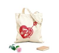 AILOONG Blocco per auto con ingranaggi meccanici SteamPunk Borsa tote in tela Tessuto spesso 340g/m² Sostituisce lo zaino scolastico