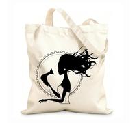 AILOONG Borsa da spiaggia in poliestere e cotone Asciugacapelli Parrucchiere Salone di bellezza Signora Barbiere Ragazza Tessuto spesso 12 once Materiale delicato sulla pelle 25x30cm Piccola