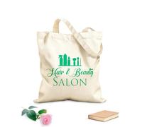 AILOONG Borsa da spiaggia in poliestere e cotone Parrucchiere, Acconciatura, Barbiere, Strumenti di Bellezza, Negozio di Barbiere Tessuto spesso 340g/m² Materiale delicato sulla pelle