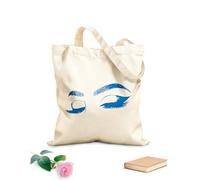 AILOONG Borsa da spiaggia in poliestere e cotone Salone di bellezza per il trucco degli occhi e delle ciglia Tessuto spesso 340g/m² Materiale delicato sulla pelle