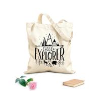 AILOONG Borsa da spiaggia in poliestere e cotone Tessuto spesso 12 once Tenda per animali da avventura nella foresta di montagna, uso nel bosco Materiale delicato sulla pelle 35x40cm Grande