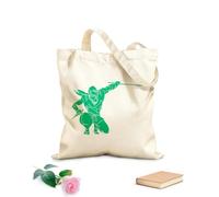 AILOONG Borsa da spiaggia in poliestere e cotone Tessuto spesso 340g/m² Ninja Guerriero Giapponese Samurai Guerriero Bambino Materiale delicato sulla pelle