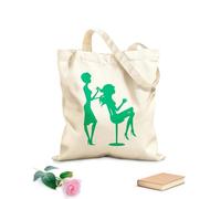 AILOONG Borsa da spiaggia in poliestere e cotone Tessuto spesso 340g/m² Salone di bellezza Parrucchiere Parrucchiere Salone di bellezza Materiale delicato sulla pelle