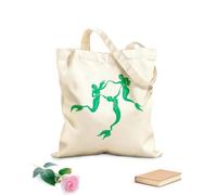 AILOONG Borsa della spesa in tela di cotone Sirene Bellissime Creature Fantastiche Tessuto spesso 340g/m² Utilizzabile come borsa regalo