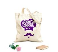 AILOONG Borsa della spesa riutilizzabile Buon Appetito Chef Cook Tessuto spesso 340g/m² Scritta personalizzabile