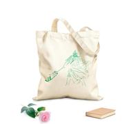 AILOONG Borsa in tela con fondo rinforzato dio della guerra Tessuto spesso 340g/m² Utilizzabile come borsa regalo
