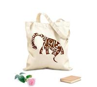 AILOONG Borsa in tela Modelli di dinosauri, rettili, animali e mostri Tessuto spesso 340g/m² Borsa da disegno