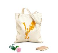 AILOONG Borsa in tela Religione Angelo Caduto Tessuto spesso 340g/m² Borsa da disegno