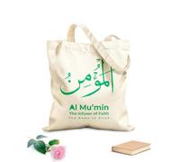 AILOONG Borsa regalo in tela per vino al mumin l'infusore della fede il nome di allah Tessuto spesso 340g/m² Abbinabile agli abiti