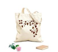 AILOONG Borsa tote in tela grezza Rami naturali della vite Stanze splendidamente arredate Tessuto spesso 340g/m² Utilizzabile come borsa porta attrezzi